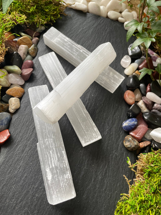 Image of selenite crystal sticks